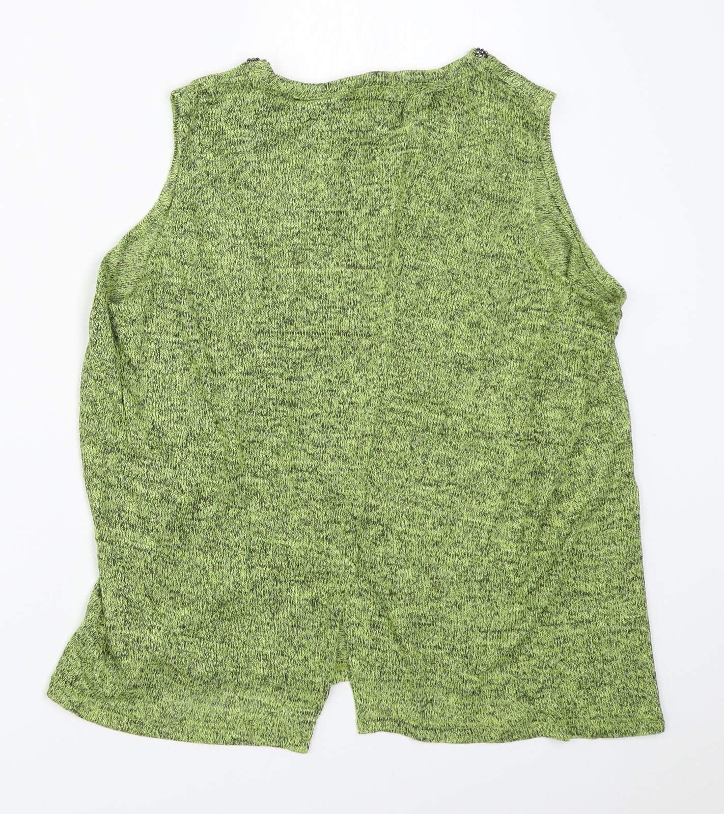 Womens UK Size 12 River Island Green Basic Blouse