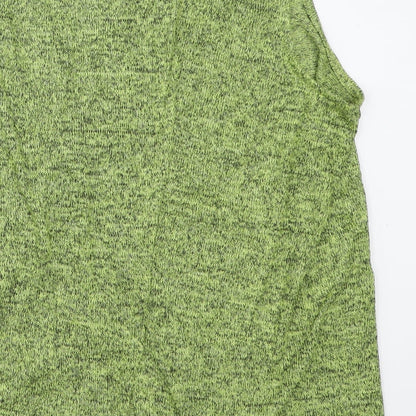 Womens UK Size 12 River Island Green Basic Blouse