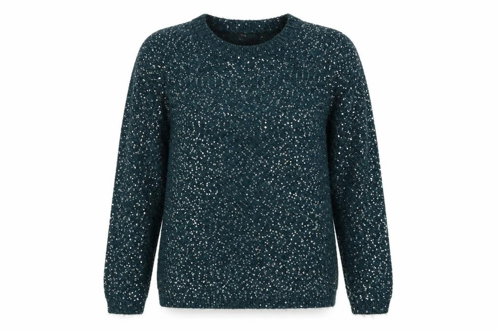 Womens UK Size S EWM Blue Pullover Jumper