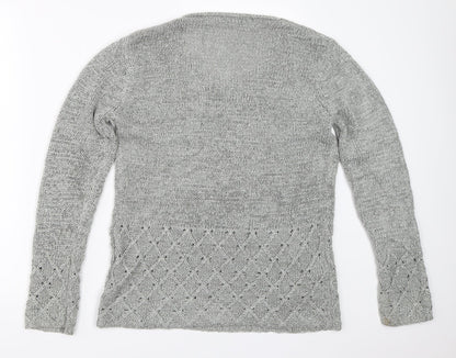 CPM Collection Womens Grey   Pullover Jumper Size M