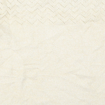 Womens UK Size M BM Ivory Pullover Jumper