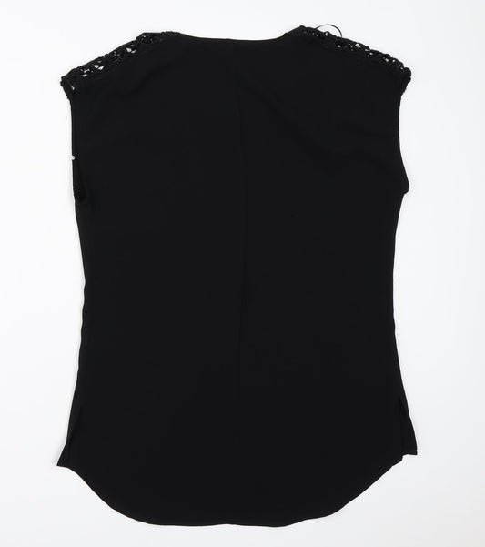 F&F Womens Black   Basic Blouse Size 10