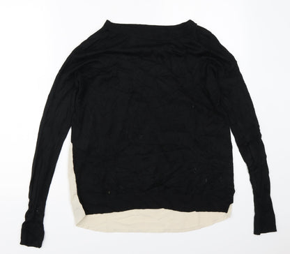 Womens UK Size 8 Topshop Black Pullover Jumper