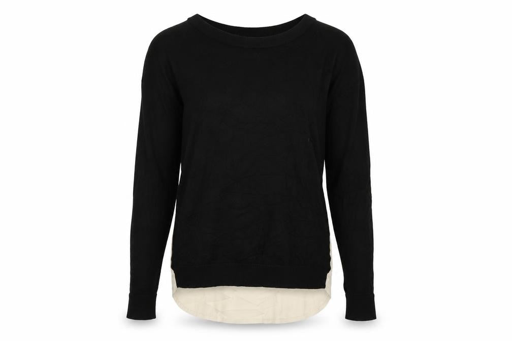 Womens UK Size 8 Topshop Black Pullover Jumper