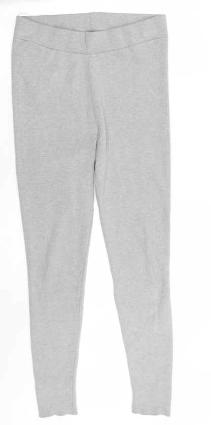 Womens UK Size L Marks and Spencer  Capri Grey Leggings
