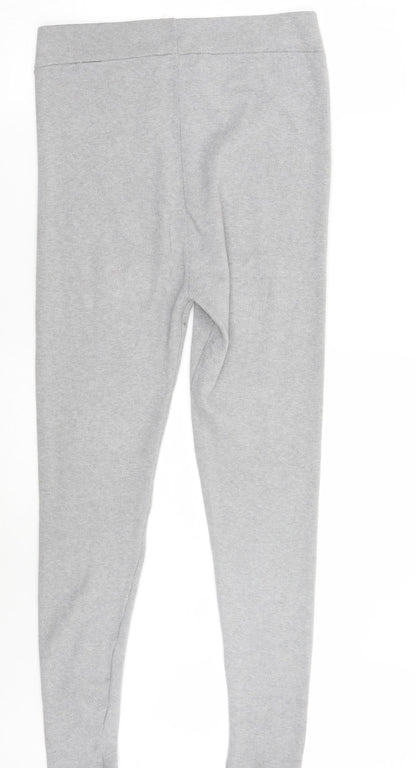 Womens UK Size L Marks and Spencer  Capri Grey Leggings