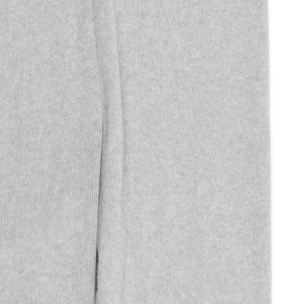 Womens UK Size L Marks and Spencer  Capri Grey Leggings