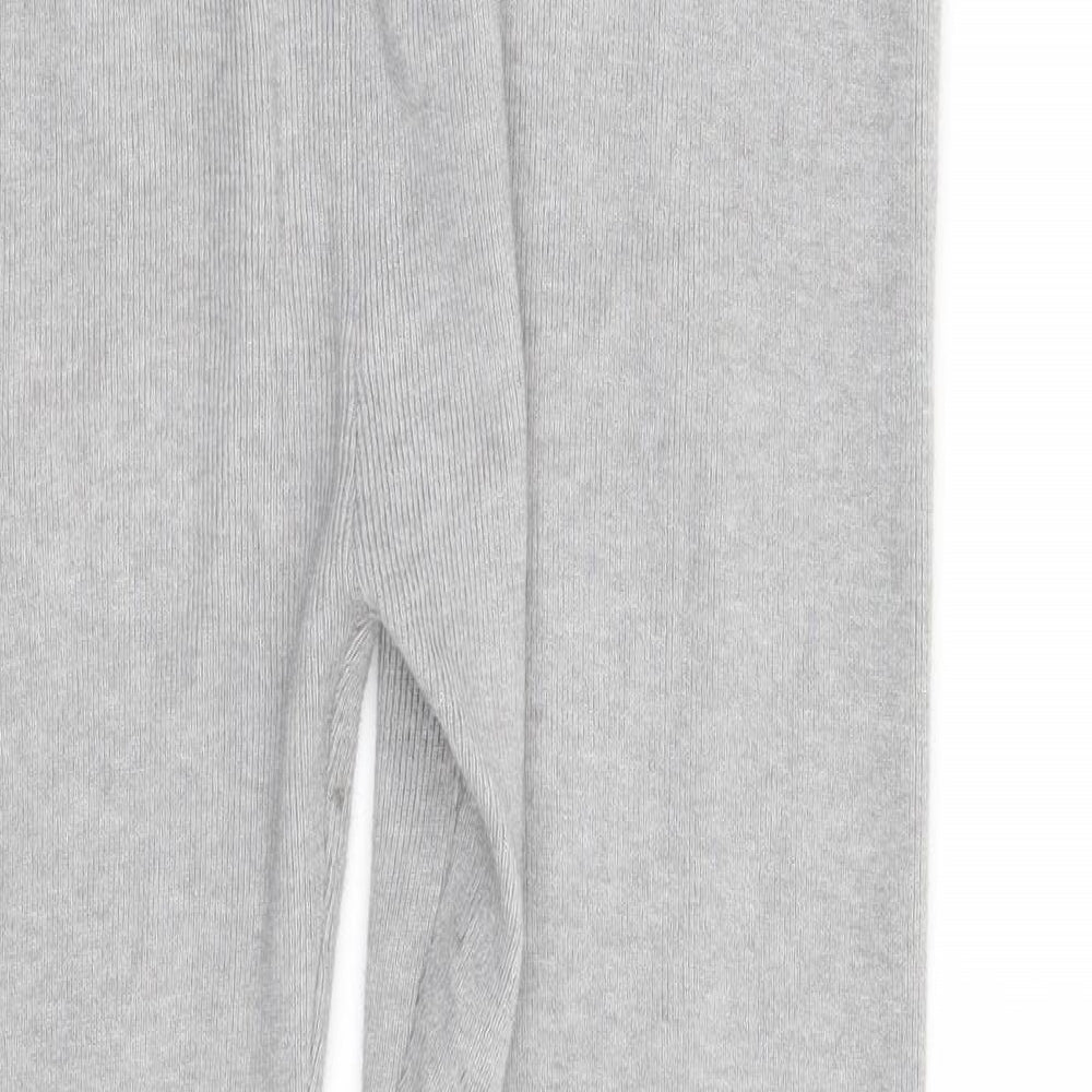 Womens UK Size L Marks and Spencer  Capri Grey Leggings