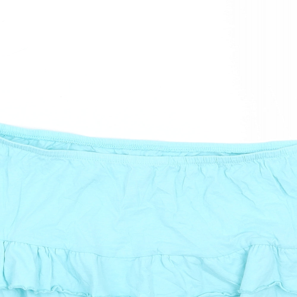Womens UK Size 16 South Blue Basic Tank