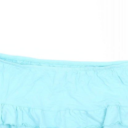 Womens UK Size 16 South Blue Basic Tank