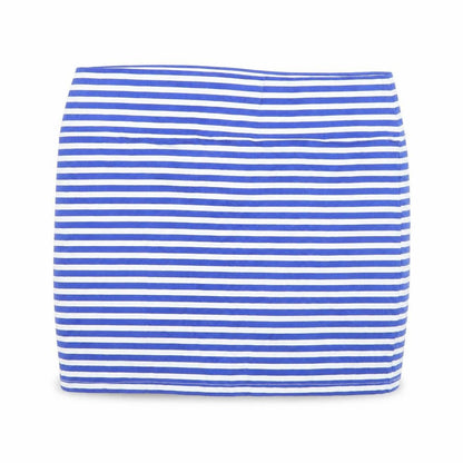 Girl press Womens Blue Striped  Basic Tank Size 16