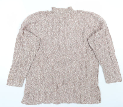 Womens UK Size 18 BHS Pink Pullover Jumper