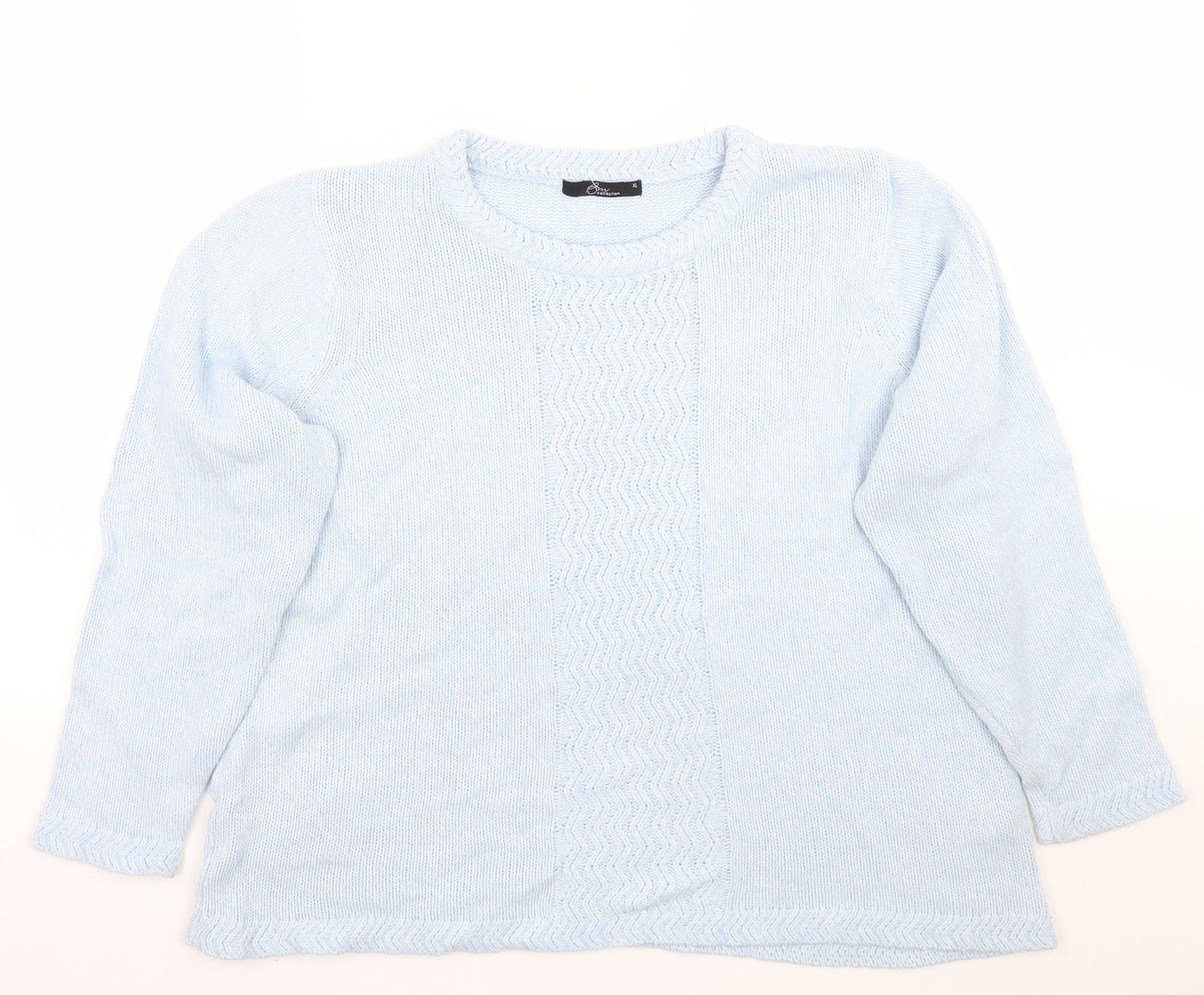 Womens UK Size XL BM Blue Pullover Jumper