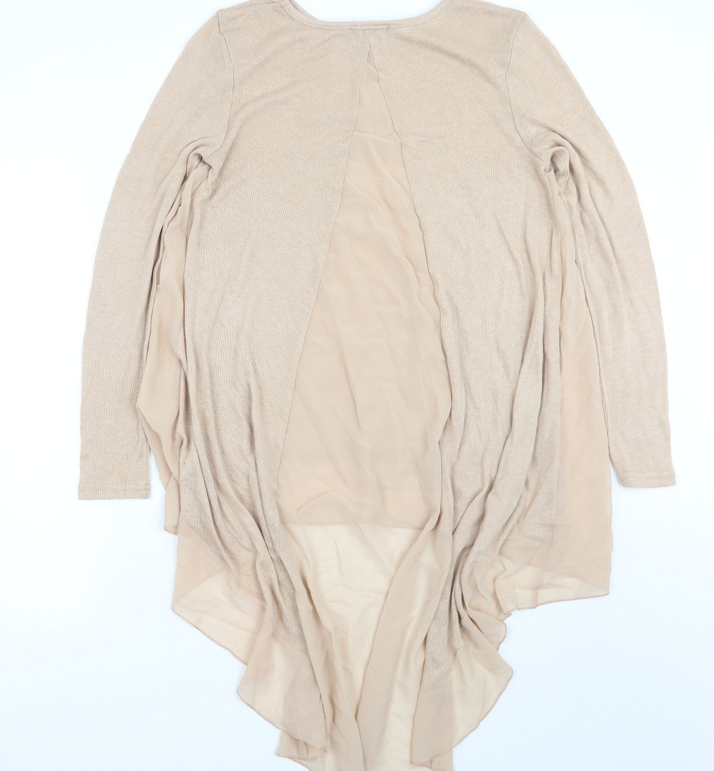 Womens UK Size S newlook Beige Pullover Jumper