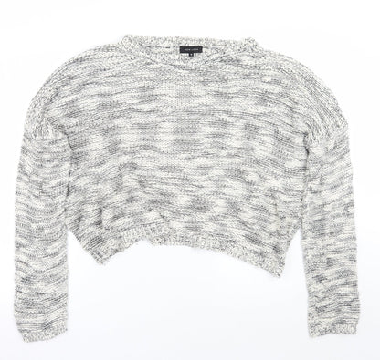 Womens UK Size 14 Newlook White Pullover Jumper