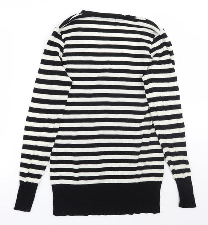 Womens UK Size 14 Look Black Pullover Jumper