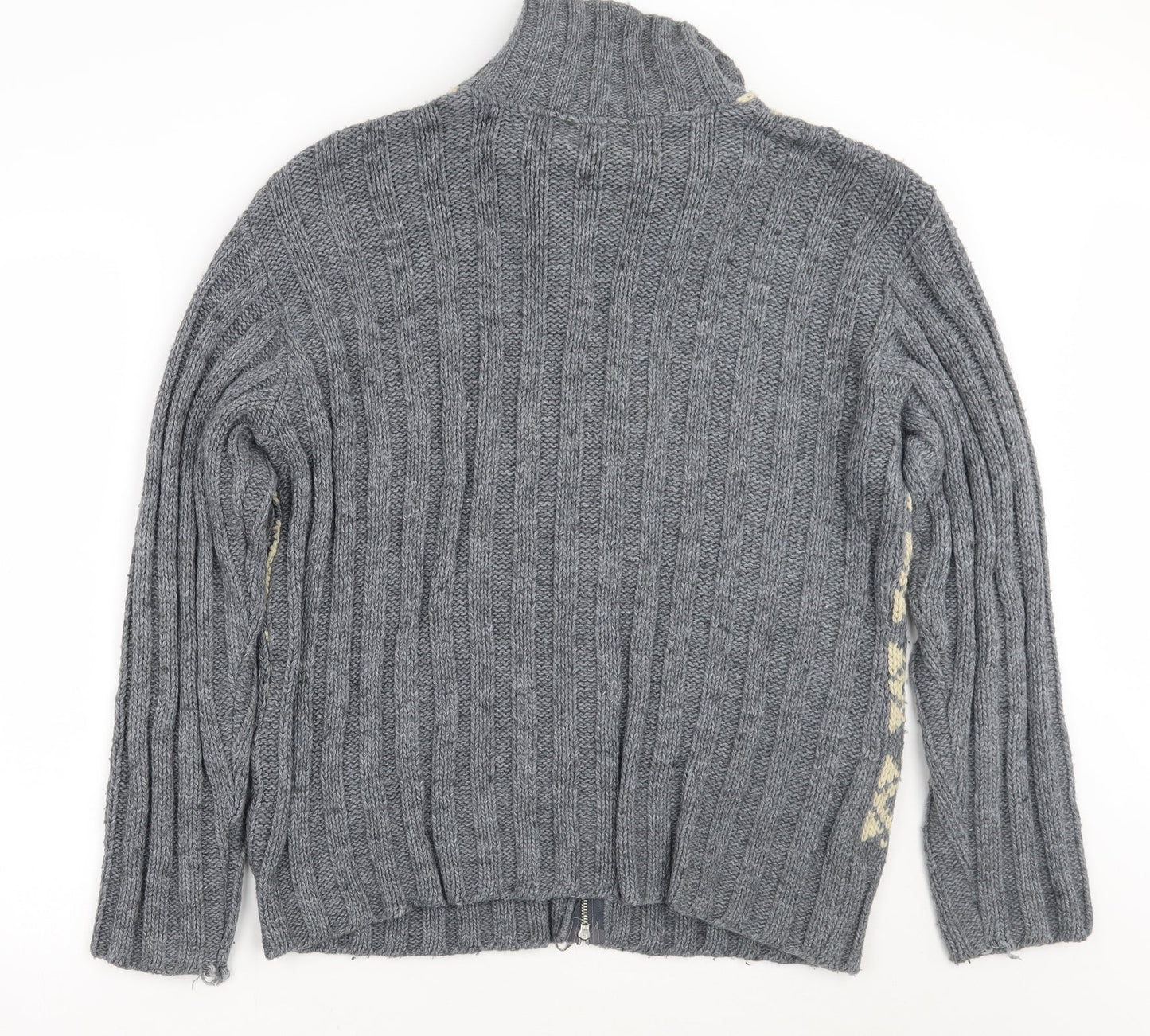 Mens UK Size L Terranova Grey Jacket