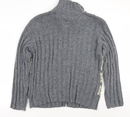 Mens UK Size L Terranova Grey Jacket