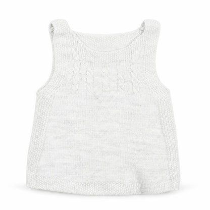 F&F Girls Grey   Basic Tank Size 0-3 Months