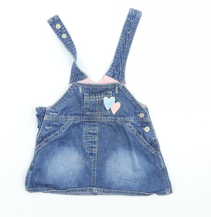 Cherokee Boys Blue   Dungaree One-Piece Size 0-3 Months