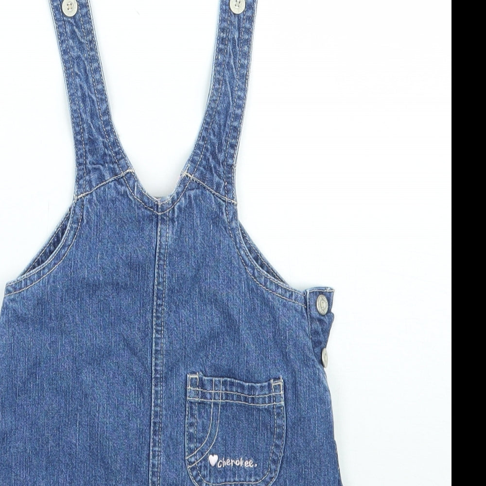 Cherokee Boys Blue   Dungaree One-Piece Size 0-3 Months
