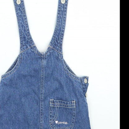 Cherokee Boys Blue   Dungaree One-Piece Size 0-3 Months