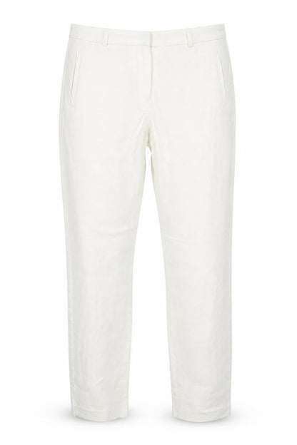 Womens UK Size 10 NEXT Regular Fit Sweatpants White Trousers