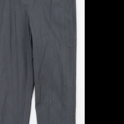 Helena Vera Womens Grey   Trousers  Size 10 L28 in