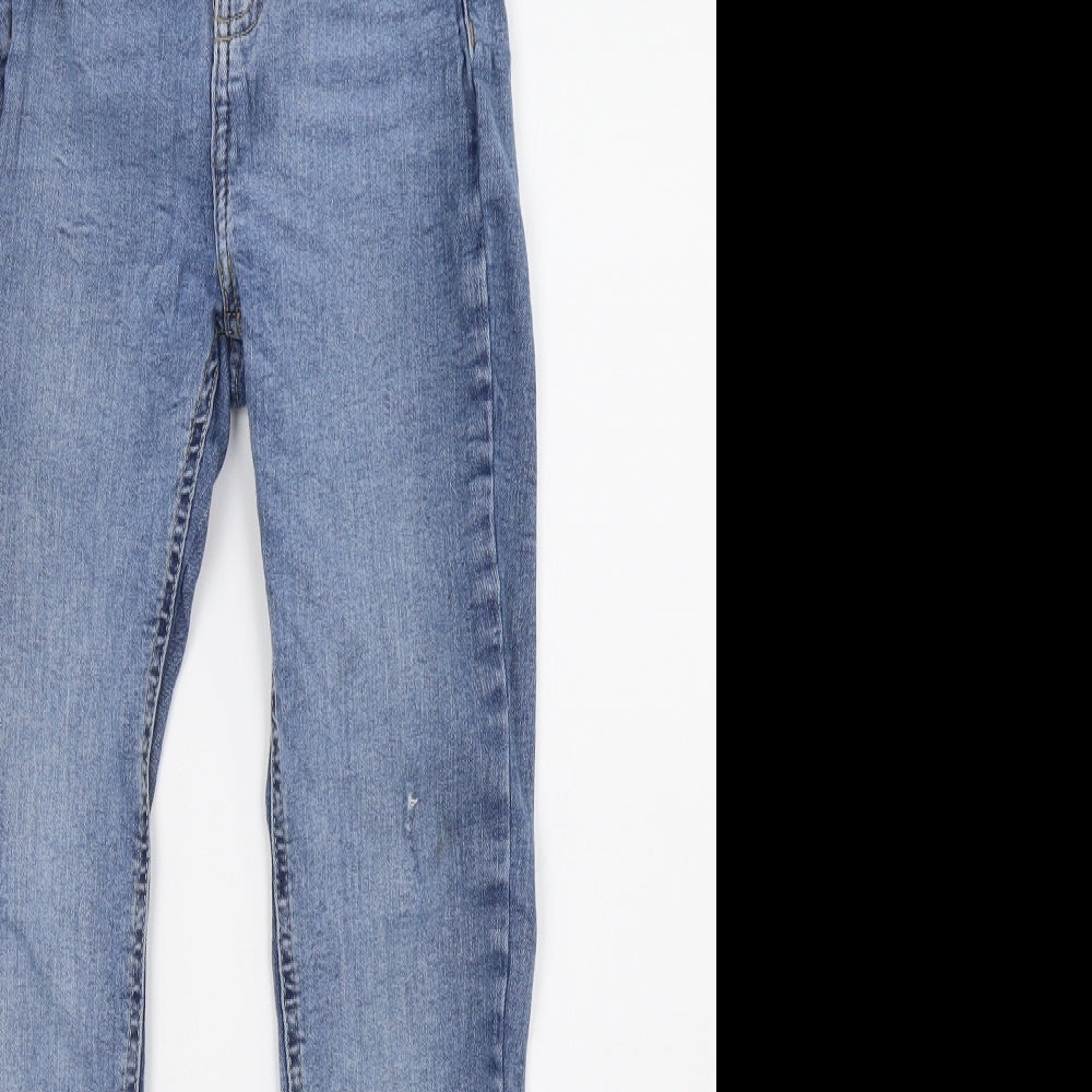 Pull&Bear Womens Blue  Denim Skinny Jeans Size 4 L27 in