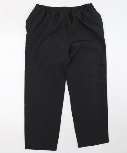 Womens UK Size 14 Marks and Spencer Regular Fit  Grey Trousers