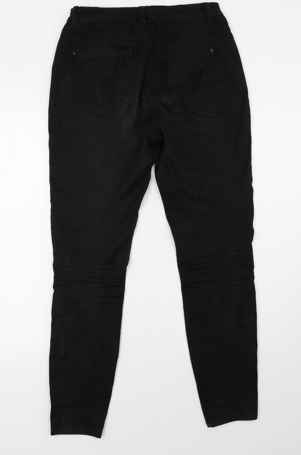 Only Womens Black  Denim Skinny Jeans Size L L30 in