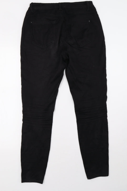 Only Womens Black  Denim Skinny Jeans Size L L30 in