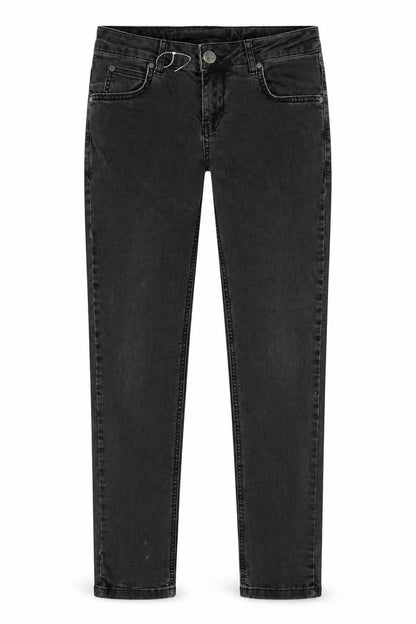 hound Girls Grey  Damask Straight Jeans Size 12 Years