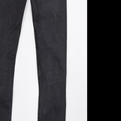 hound Girls Grey  Damask Straight Jeans Size 12 Years