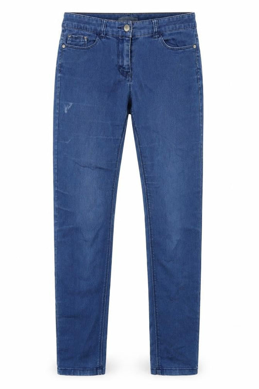 Womens UK Size 10 South Regular Fit Skinny Blue Jeans
