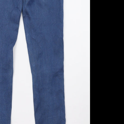 South Womens Blue  Denim Skinny Jeans Size 10 L30 in