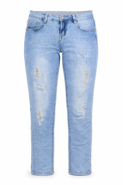 f&d fashion Womens Blue  Denim Skinny Jeans Size 12 L26 in