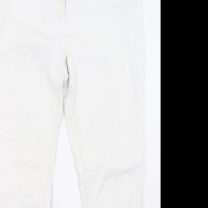 Gina Benotti Womens White   Straight Jeans Size 14 L31 in