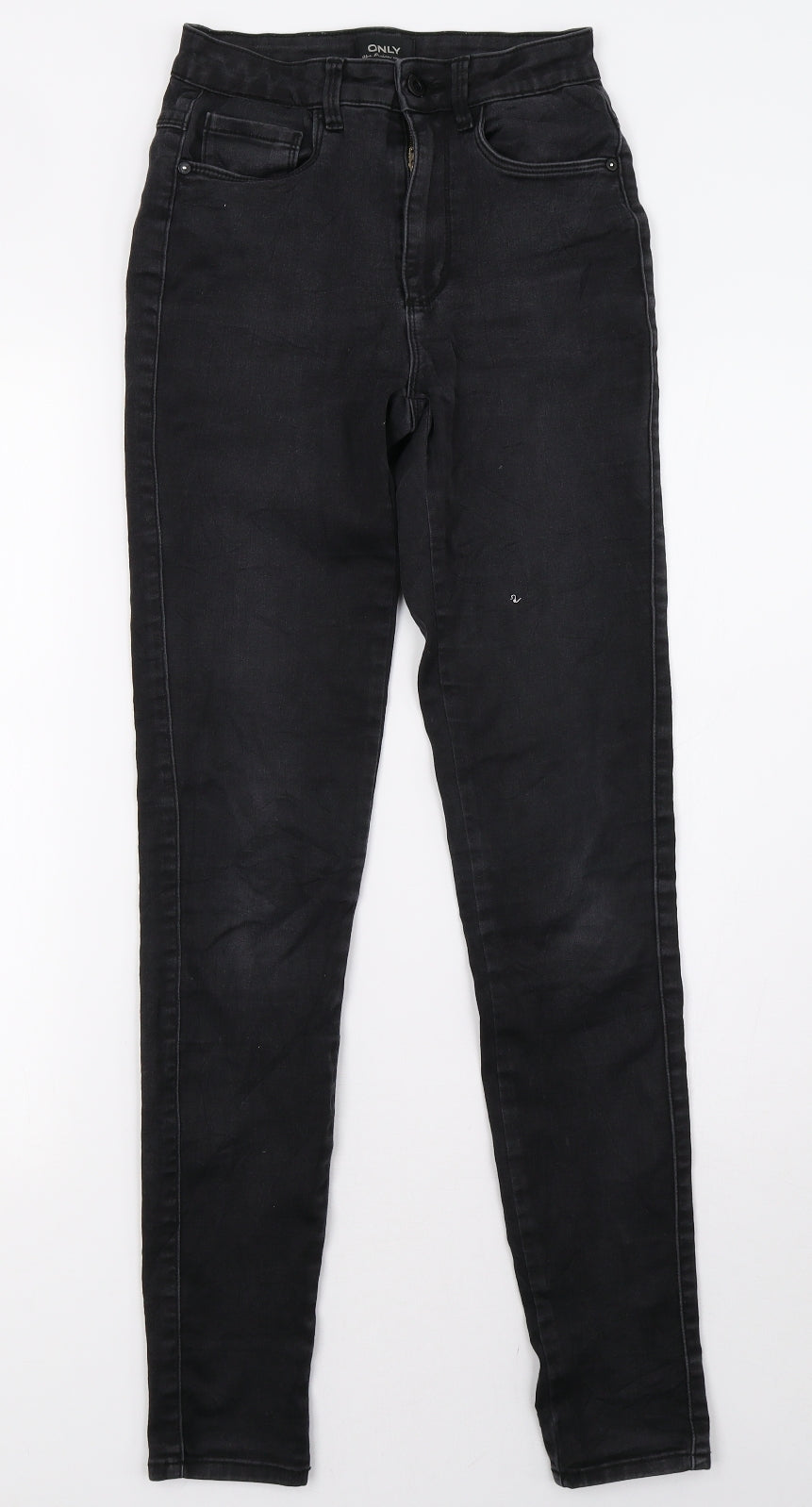 Only Womens Black  Denim Skinny Jeans Size S L32 in