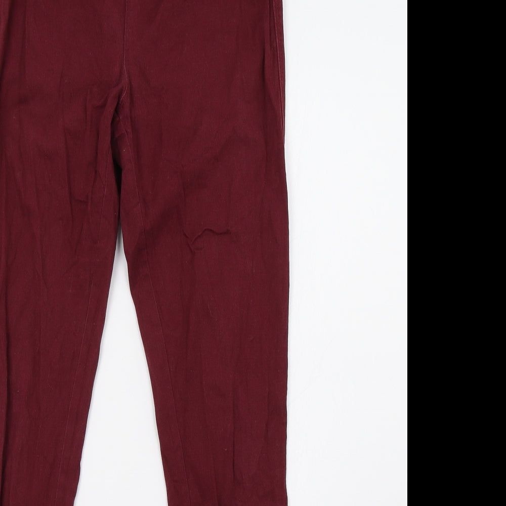 Only Womens Purple  Denim Jegging Trousers Size 8 L29 in