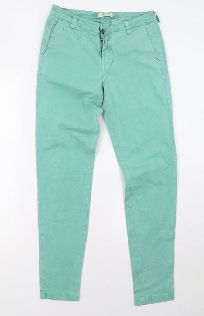 Womens UK Size S Motel Regular Fit  Green Trousers