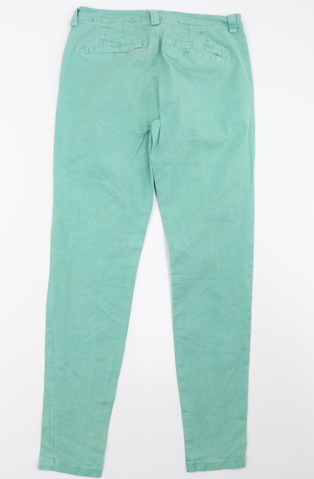 Womens UK Size S Motel Regular Fit  Green Trousers