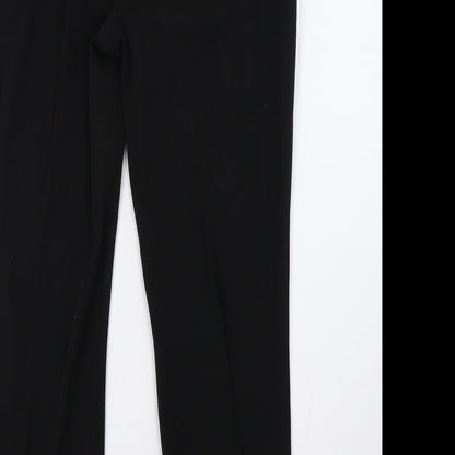 Womens UK Size 12 Marks and Spencer Regular Fit  Black Trousers