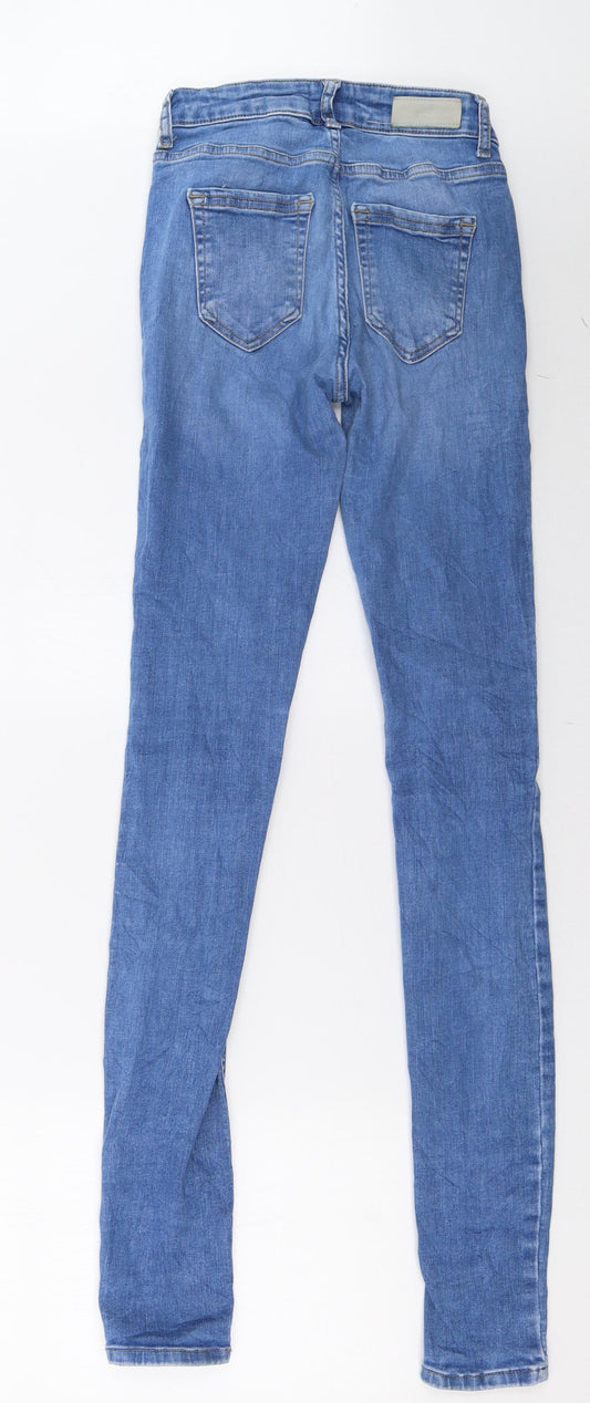 Only Womens Blue  Denim Skinny Jeans Size 4 L34 in