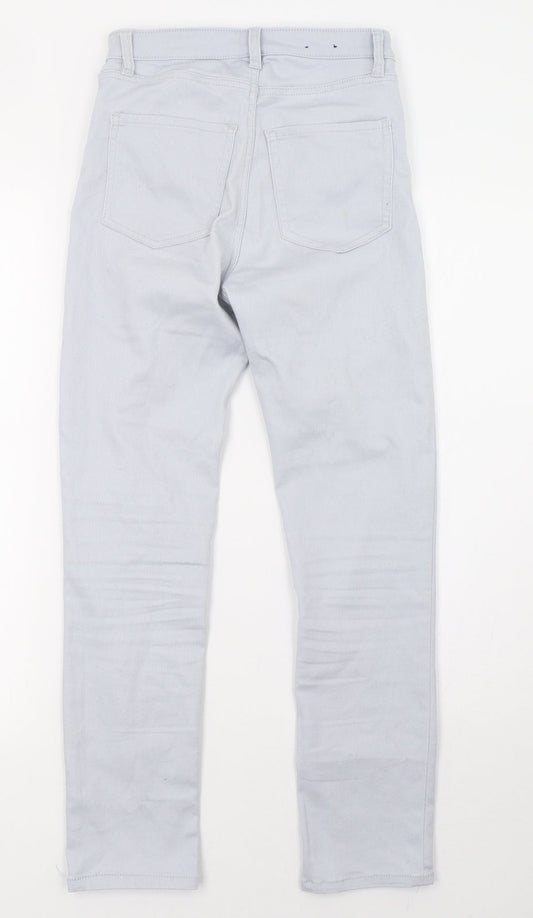Womens UK Size 6 H&M Regular Fit Straight Blue Jeans