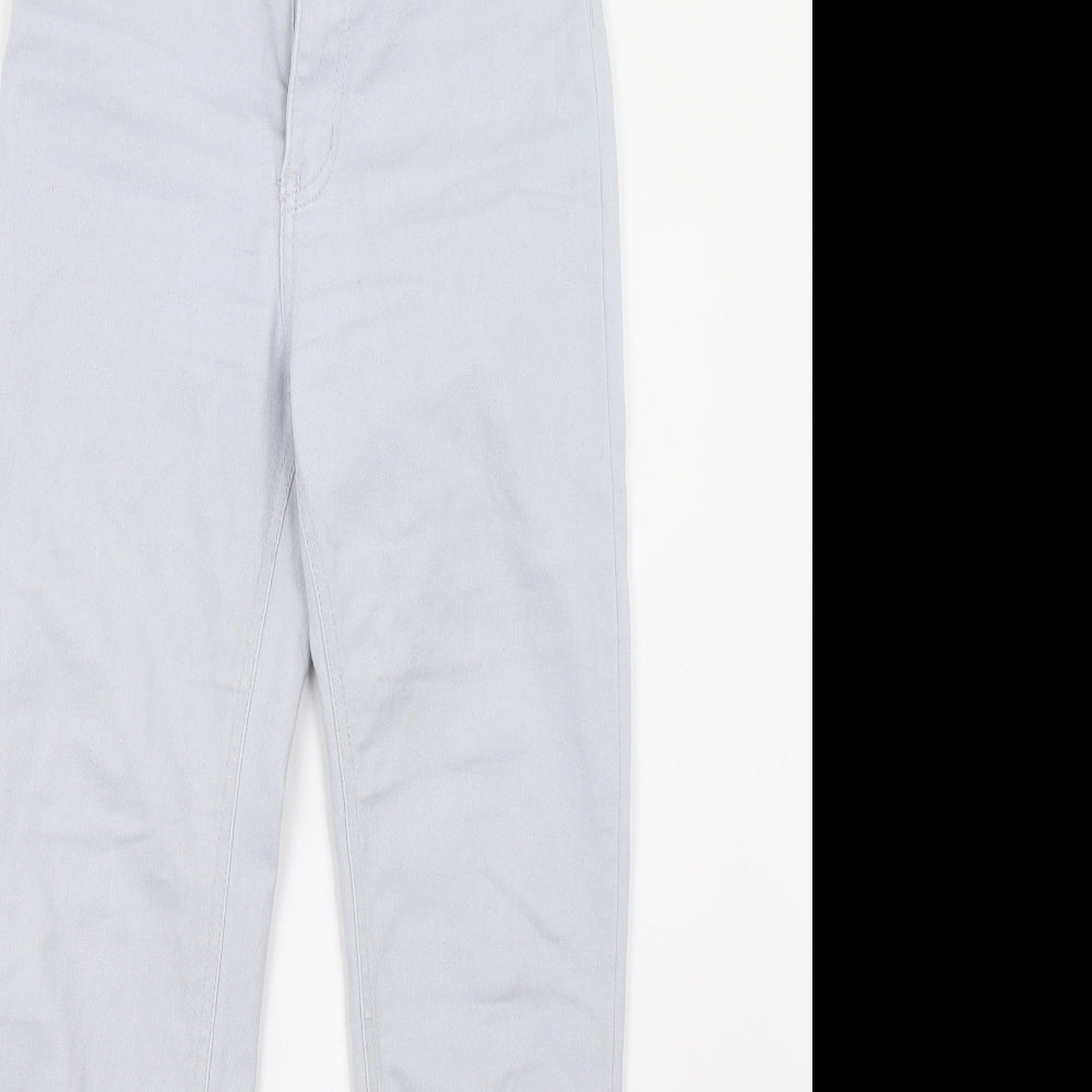 Womens UK Size 6 H&M Regular Fit Straight Blue Jeans