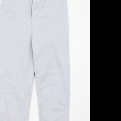 Womens UK Size 6 H&M Regular Fit Straight Blue Jeans
