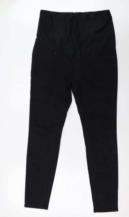 Womens UK Size M H&M Regular Fit Skinny Black Jeans