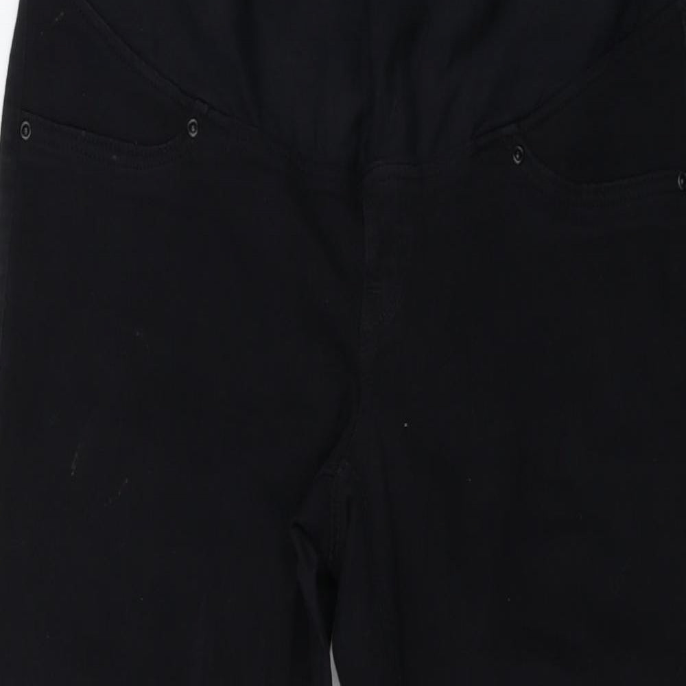 Womens UK Size M H&M Regular Fit Skinny Black Jeans