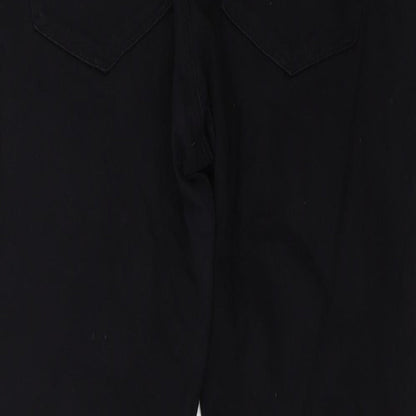 Womens UK Size M H&M Regular Fit Skinny Black Jeans